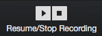 Nút tiếp tục ghi hình
