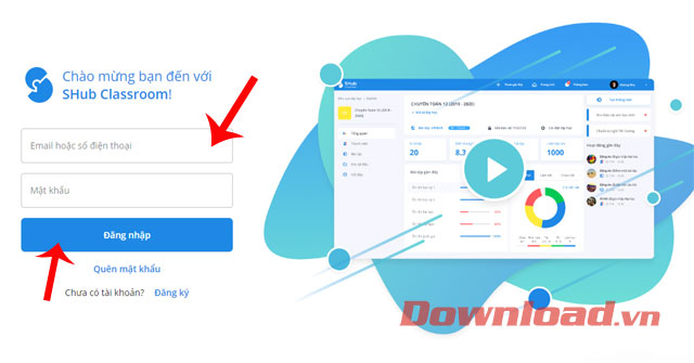 Đăng nhập tài khoản