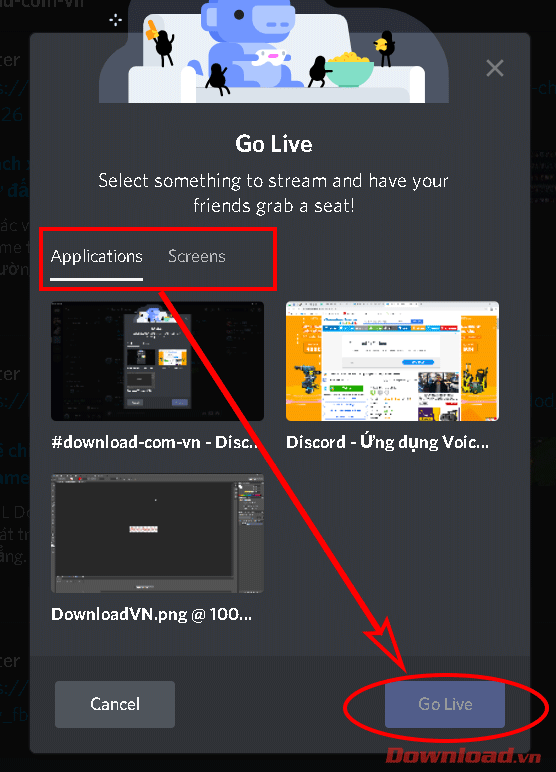 Go Live