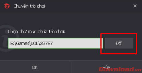 Chuyển đổi thư mục