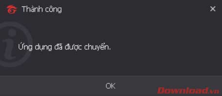 Chuyển đổi thành công