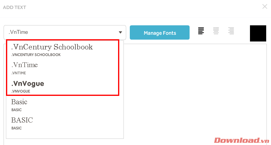 Chuyển sang font TCVN3
