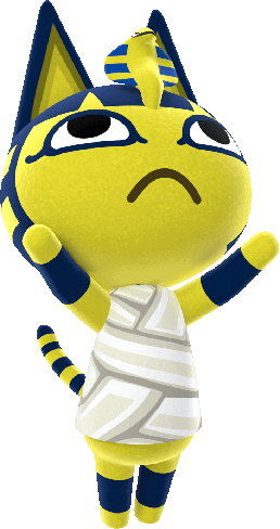 Ankha trong Animal Crossing New Horizons