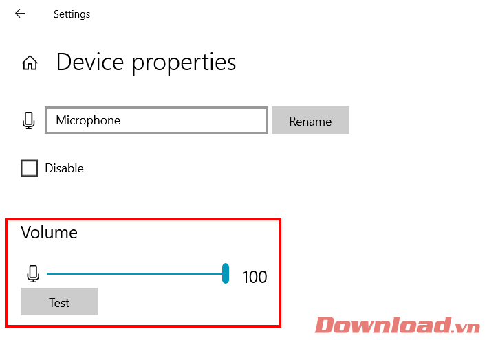 Device Properties