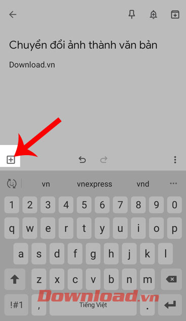 <p><strong>Bước 4:</strong> Ấn vào dấu “+” ở góc bên trái phía dưới của màn hình.</p>