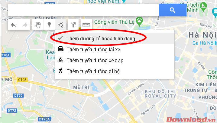 Thêm đường kẻ