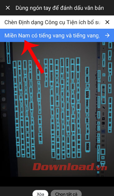 <p><strong>Bước 5:</strong> Đợi một lát để hệ thống có thể quét hết văn bản.</p>