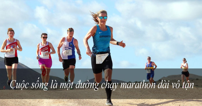 Nghị luận Cuộc sống là một đường chạy marathon dài vô tận