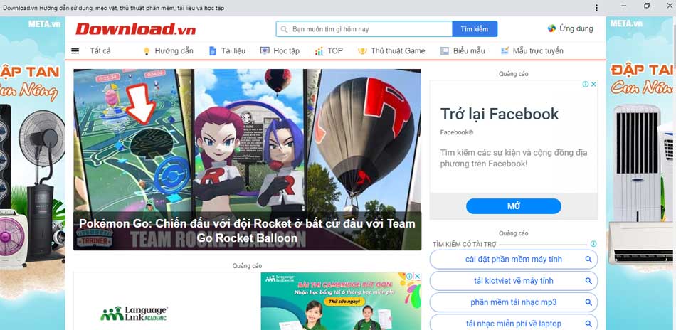 Kết quả khi dùng Chrome Flags