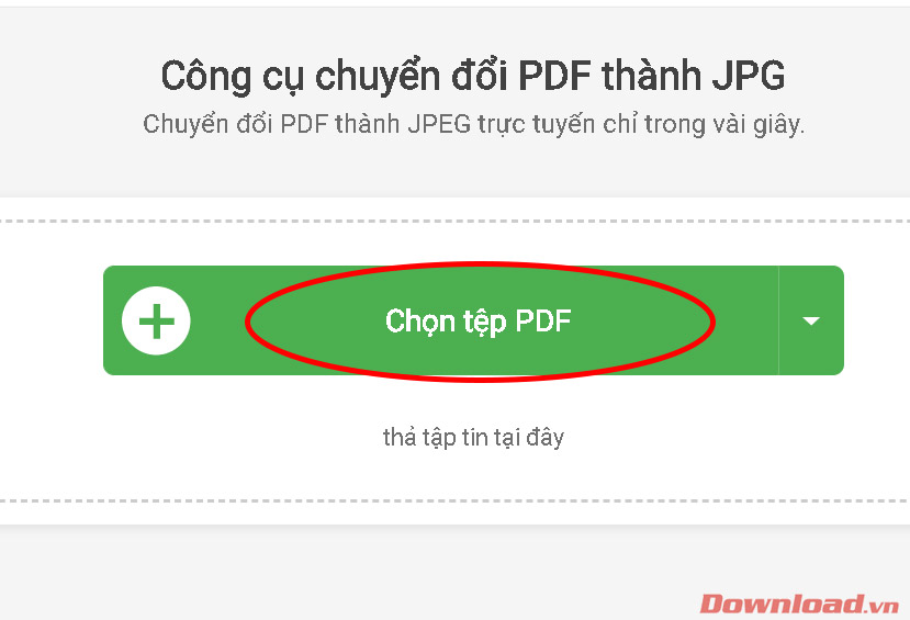 Chọn tệp PDF