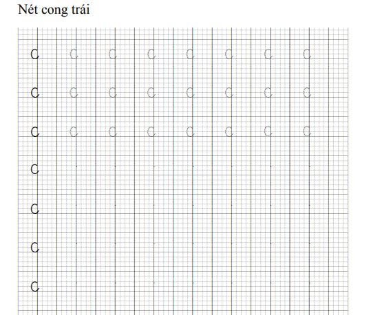Nét cong trái