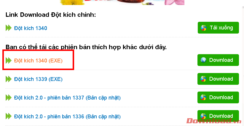 Đột kích 1340 (EXE)