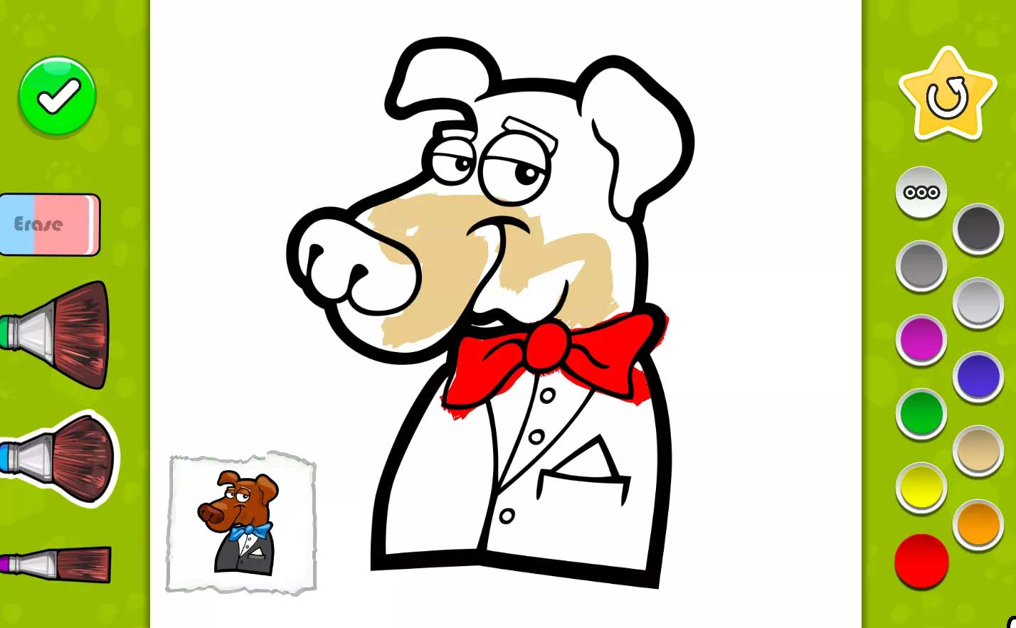 Coloring Book - Dogs