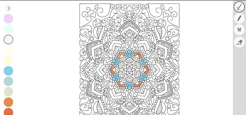 Game tô màu Zen Coloring Book