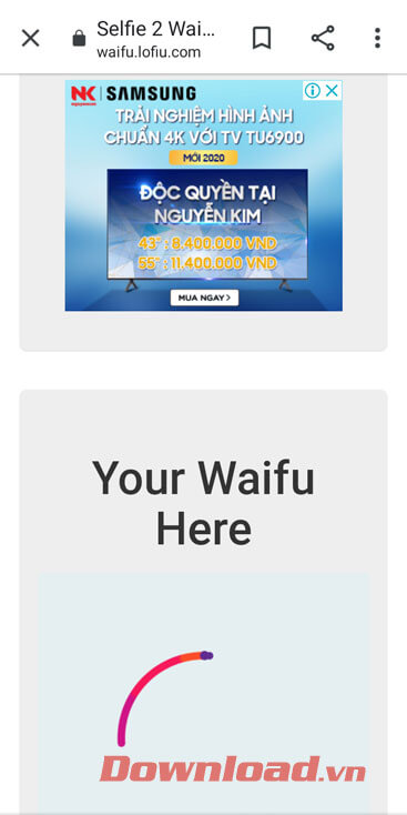 Đợi công cụ quét và vẽ hình ảnh