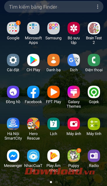 Mở ứng dụng Google Play