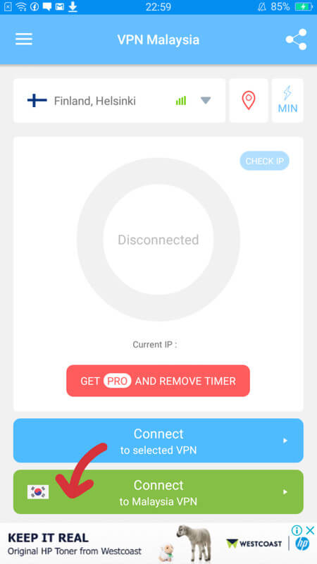 Fake IP sang Malaysia