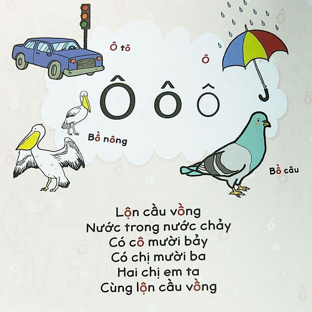 Học chữ cái qua thơ