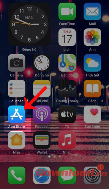 Mở kho ứng dụng