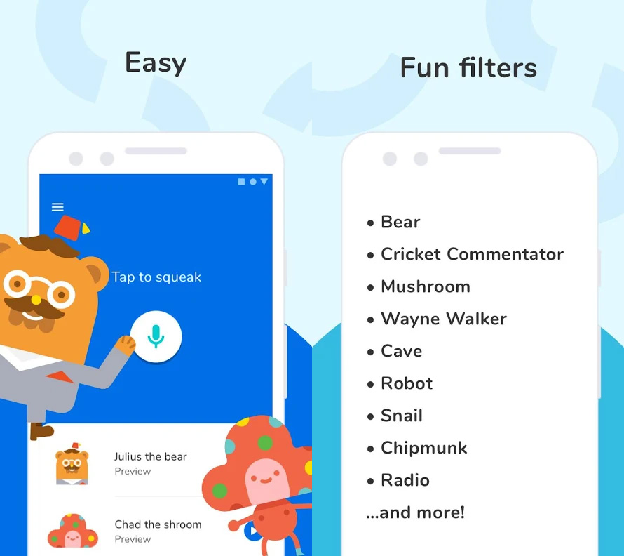 Squeak Voice Changer