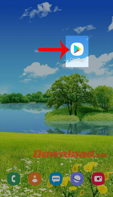 Mở ứng dụng Google Play