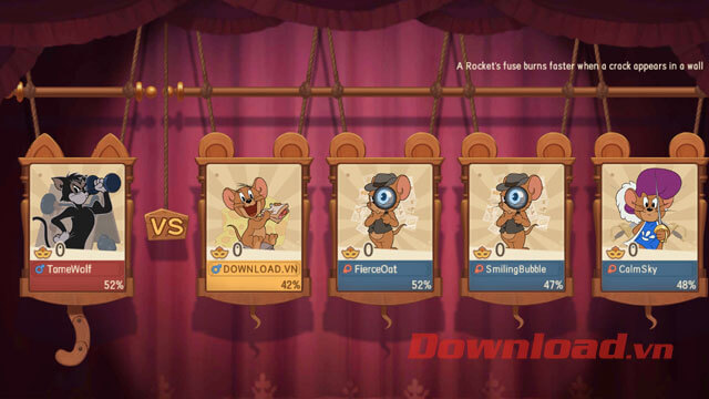 Chờ thêm một lúc để tất cả các thành viên vào màn đấu