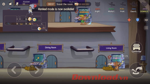 Bắt đầu vào màn đấu