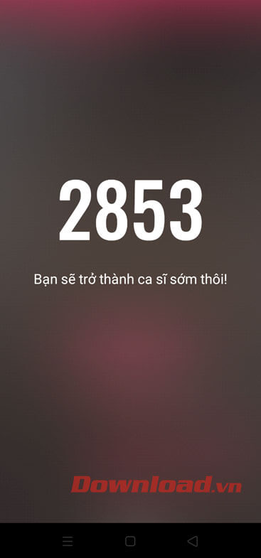 Điểm số giọng hát