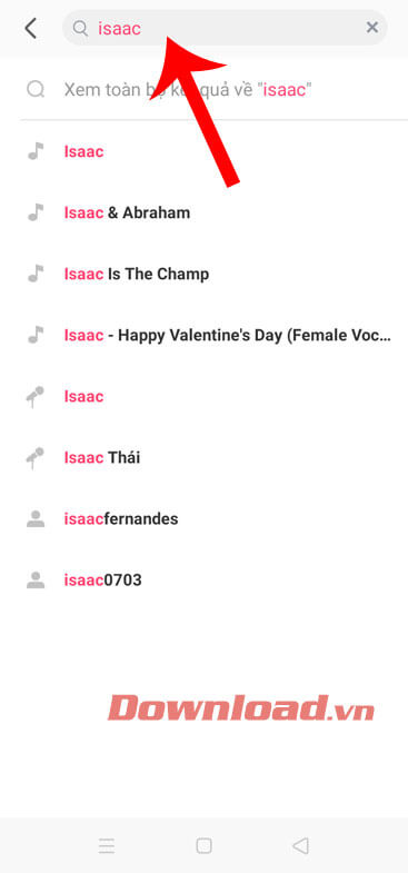 Nhập tên bài hát hoặc ca sĩ