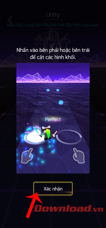 Ấn vào nút Xác nhận 