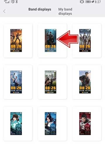 Chọn màn hình cho đồng hồ thông minh