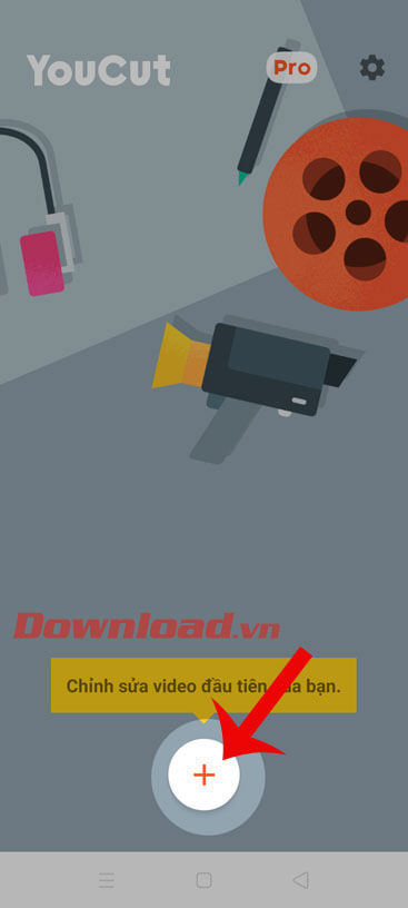 Nhấn vào biểu tượng dấu cộng 