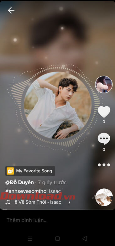 Video sóng nhạc đã được đăng tải