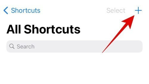 Tạo shortcut cho iOS