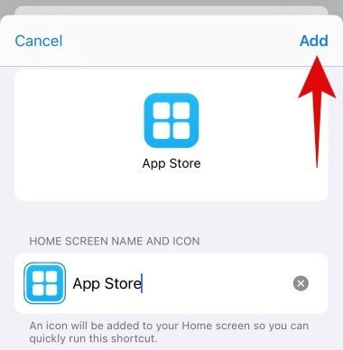 Click add để hoàn tất quá trình