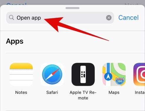 Mở ứng dụng trên iOS 14