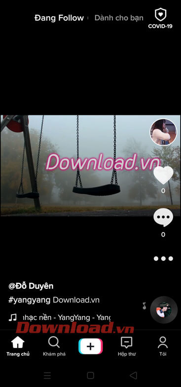 Video đã được đăng lên