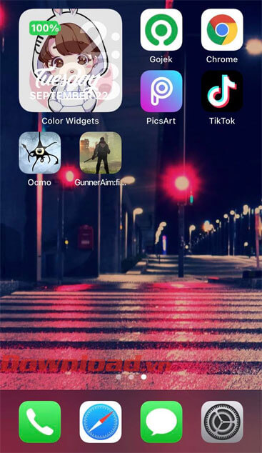 Tiện ích mới đã được thêm