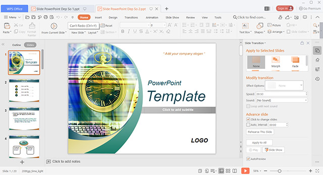 Slide đẹp cho PowerPoint 1