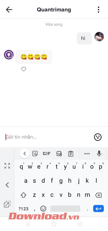 Xem và trả lời tin nhắn