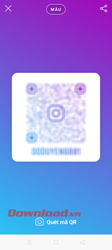 Đổi màu cho mã QR