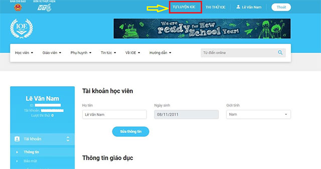 Tự luyện IOE