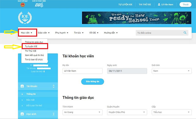 Tự luyện IOE