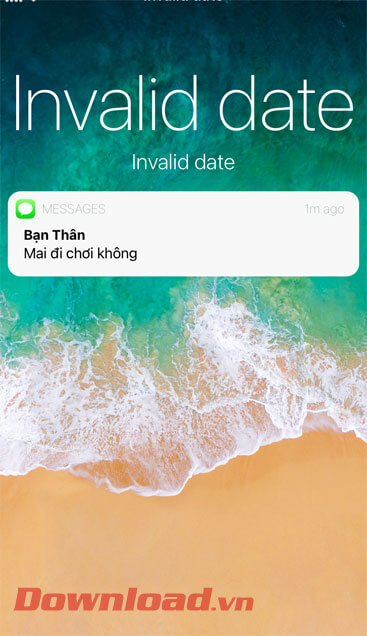 Chạm vào màn hình điện thoại