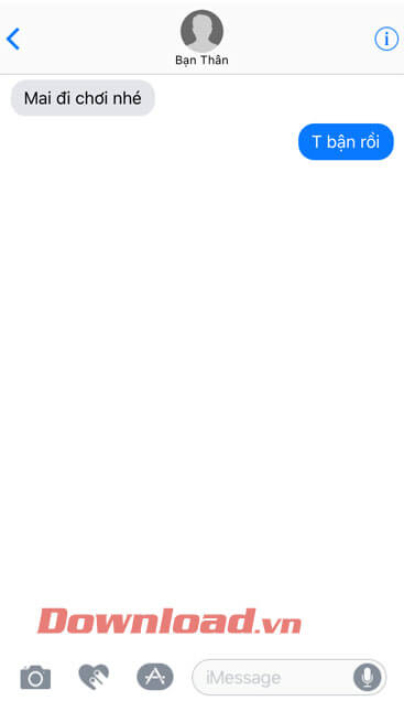 Chạm vào màn hình 