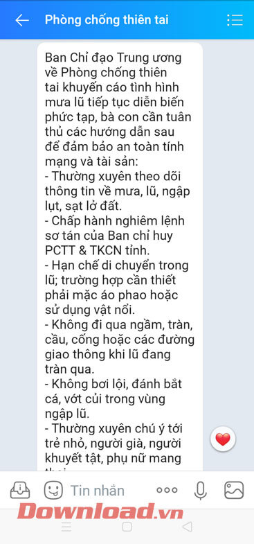 Hướng dẫn phòng tránh