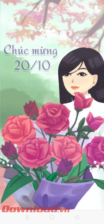 Chạm vào sticker để thấy hiệu ứng