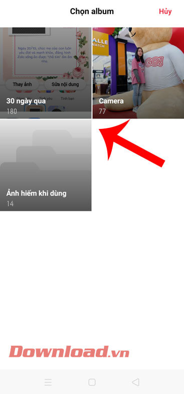 Lấy ảnh từ thư viện