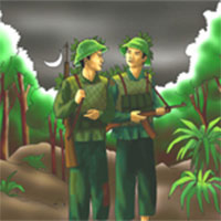 Văn mẫu lớp 9: Đóng vai người lính kể lại bài thơ Đồng Chí của Chính Hữu