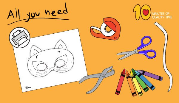 Tạo mặt nạ Halloween